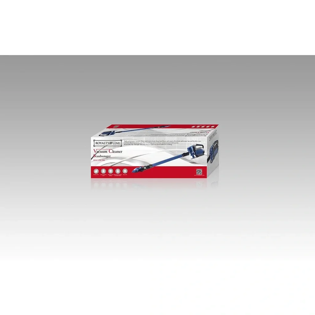 Stabstaubsauger - Zyklon - Akku - mit LED-Beleuchtung - Blau