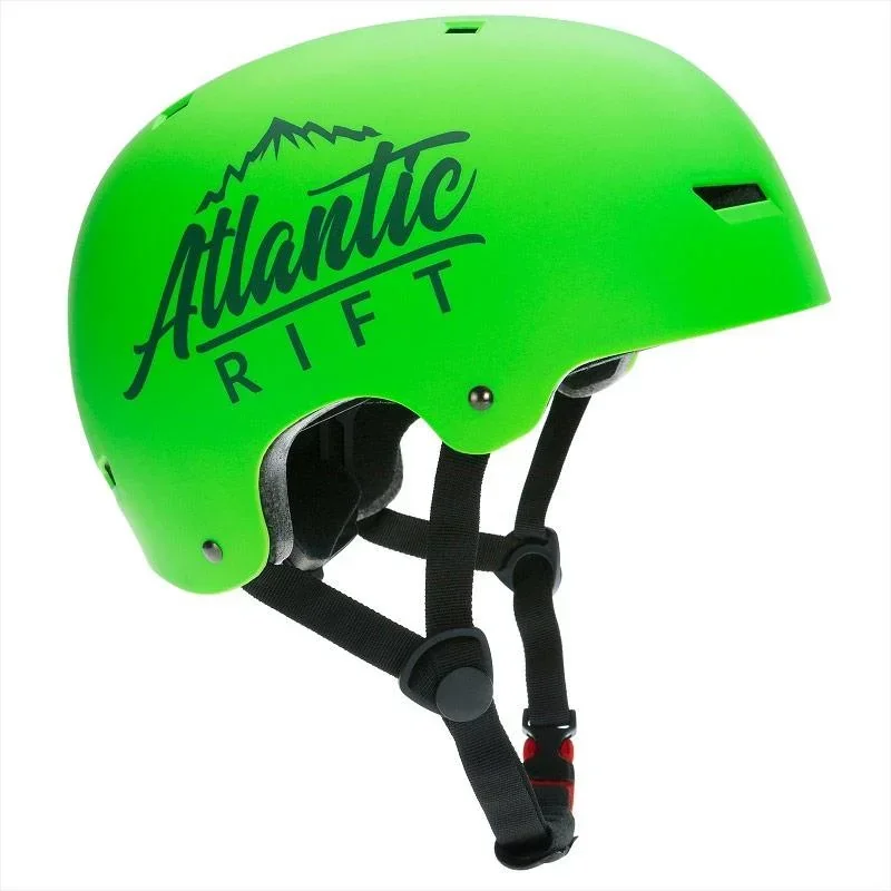 Kinder/Skaterhelm Neon Grün S Verstellbar, 50-54cm