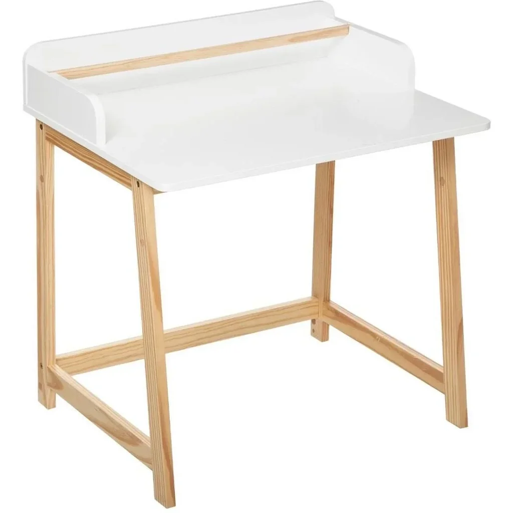 Kinderschreibtisch - weiß - 62x58x46 cm