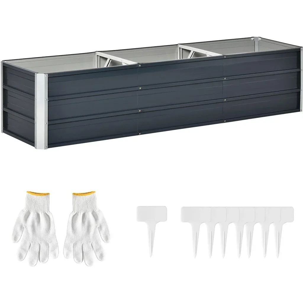 Hochbeet aus Stahl Gartenbeet Pfla