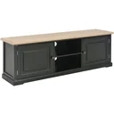 TV-Schrank 120x30x40 cm Holz schwarz