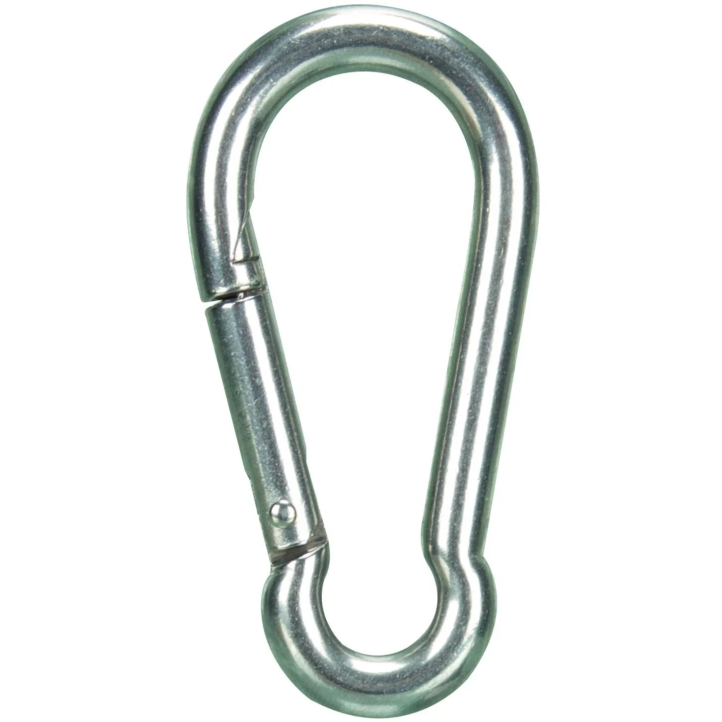 karabinerhaken - edelstahl - ø 8 x 80 mm