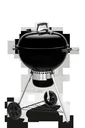 Holzkohle-Kugelgrill Master-Touch GBS SE E-5755, 57 cm, Black