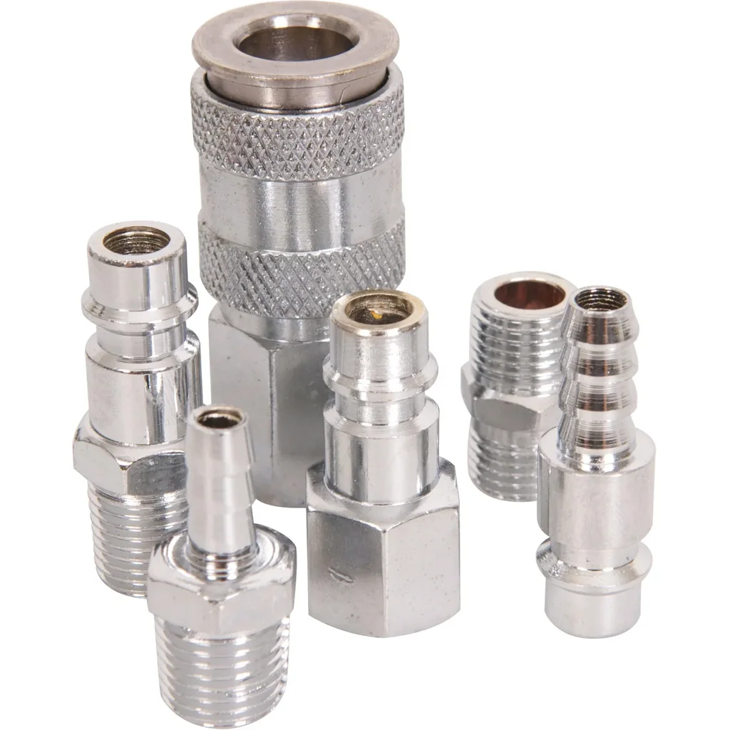 ATA1025 Druckluft-Kupplungensatz, 6-Tlg.