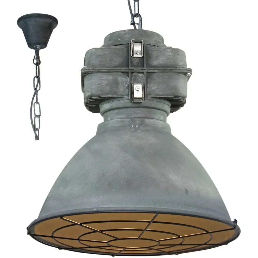 Hangleuchte Anouk XL met rooster 93680/70 beton 48 cm