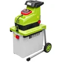 Schredder - 2800W - 60L Auffangbehälter - Ø44 cm