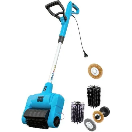 GUB 500 Universal-Fugenbürste mit 4 Bürsten und 1 zusätzlichen Metallbürste