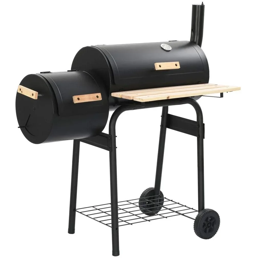Holzkohlenrauch-Grill