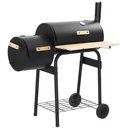 Holzkohlenrauch-Grill