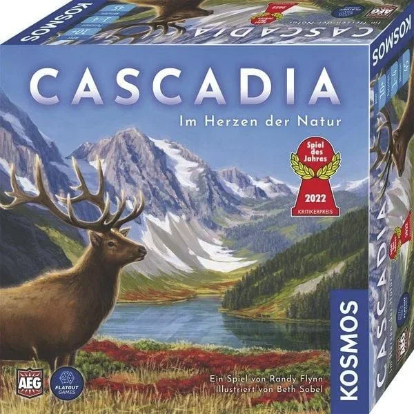 Gesellschaftsspiel Cascadia - Im Herzen der Natur