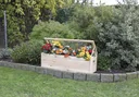 Frühbeet mit Boden & Folie