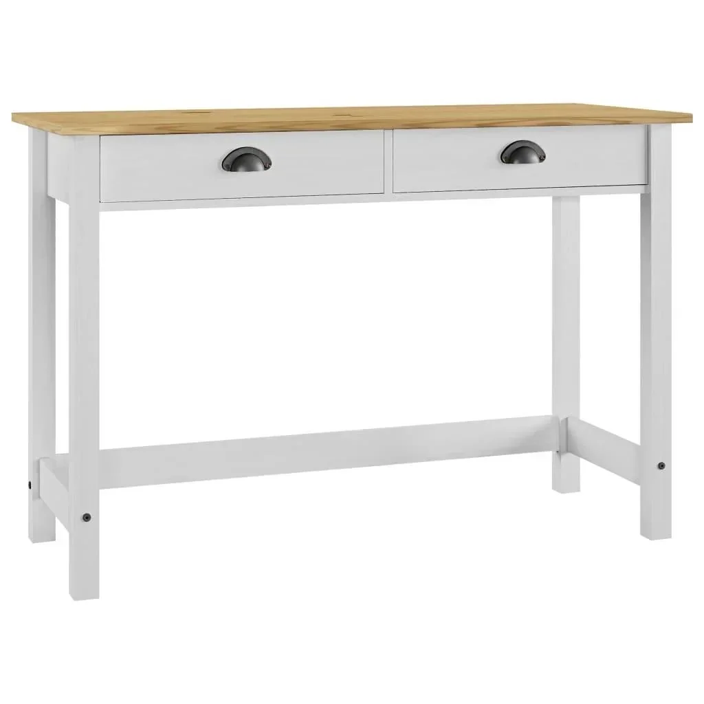 Wandtisch Hill Range mit 2 Schubladen 110x45x74 cm Kiefer
