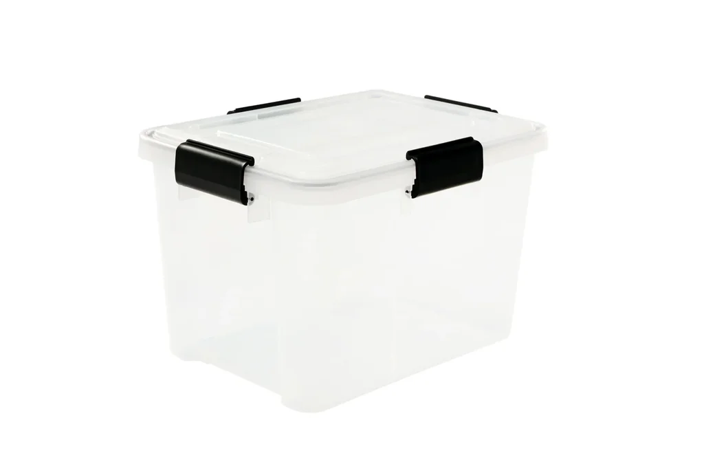 Wasserdichte Box AT-SD C/C/Bk, transparent, 20 Liter