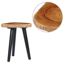 Couchtisch 40x45 cm massiv Teak