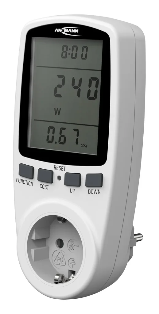 Energiekosten Messgerät mit Speicherfunktion