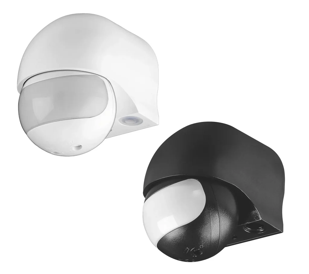 Infrarot Bewegungsmelder ODA SLIM - 180° Überwachung, max. 12M, weiß