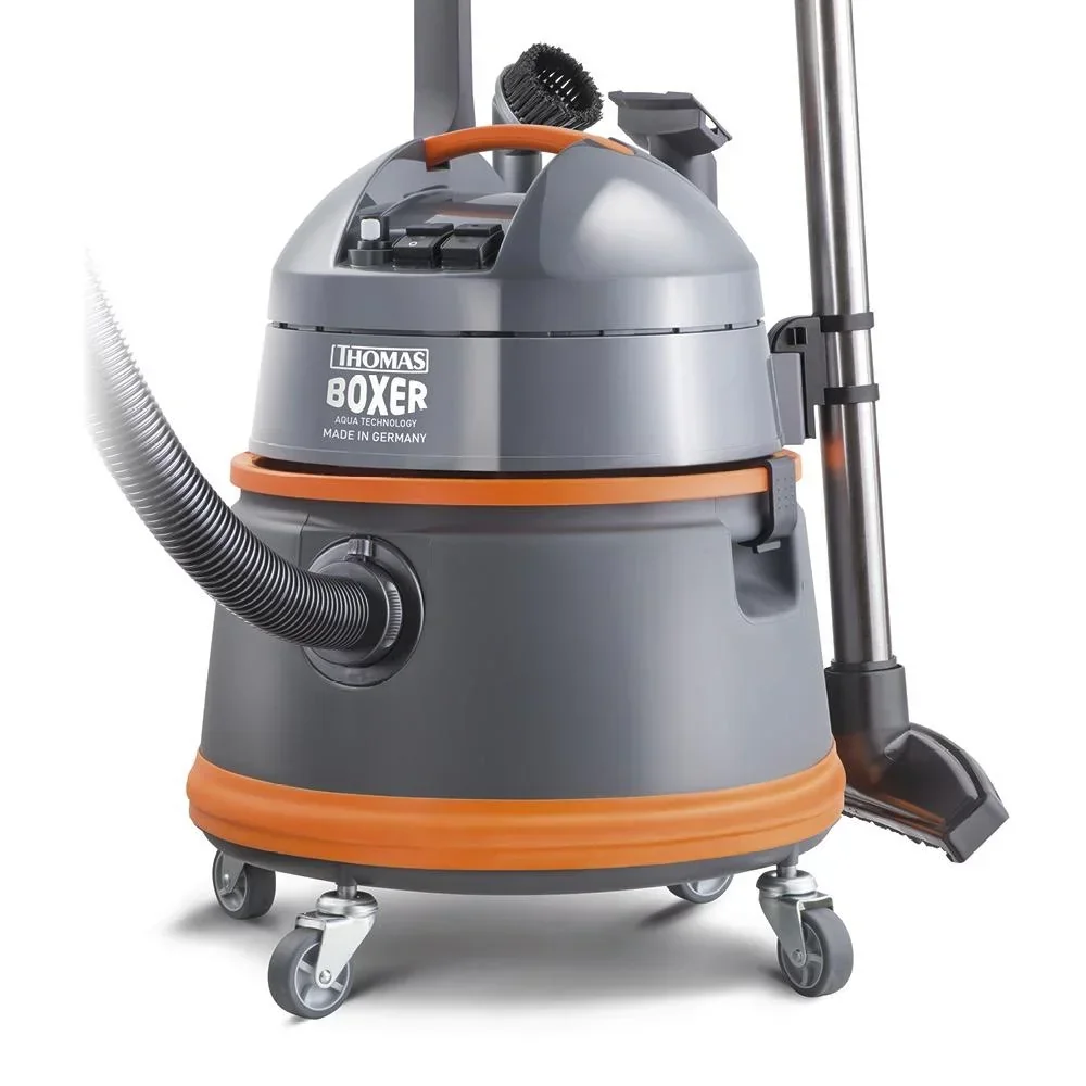 Wasch-Staubsauger „Boxer“, mit Beutel, Grau/ Orange, 1400 Watt