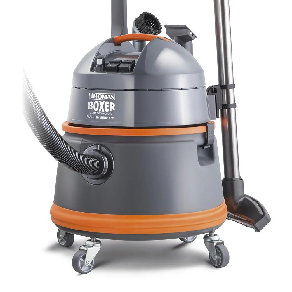 Wasch-Staubsauger „Boxer“, mit Beutel, Grau/ Orange, 1400 Watt