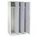 Umkleideschrank Spind RAL 7035, Komplett, 1775 x 890 x 500 mm