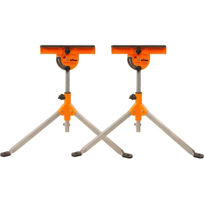 Triton Multifunktionsrollenständer MSA200 - 180° drehbar - Max 100 kg - 80x80x107 cm - 2er Set
