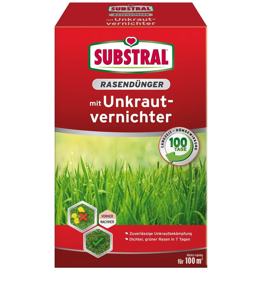 Rasendünger mit Unkrautvernichter 2 kg