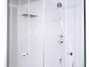 Komplettdusche "Silver Round" 90 x 90 x 217 cm
