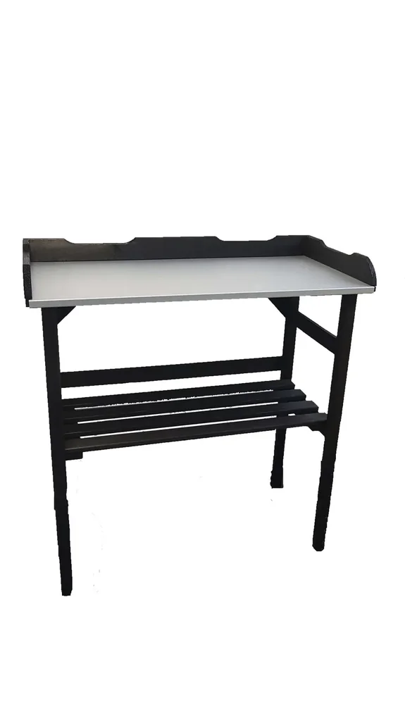 Pflanztisch klein mit verzinkter Arbeitsfläche