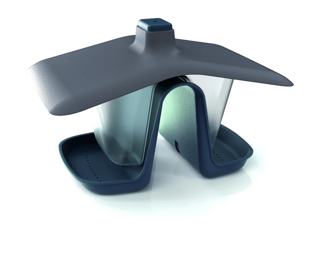 Vogelhaus DOUBLE, anthrazit