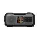 Notfall Outdoor Solarkurbelradio mit SOS Taschenlampe, UKW, Bluetooth, Akku