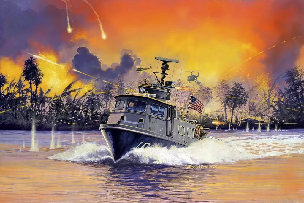 Model Set US Navy SWIFT BOAT Mk.I