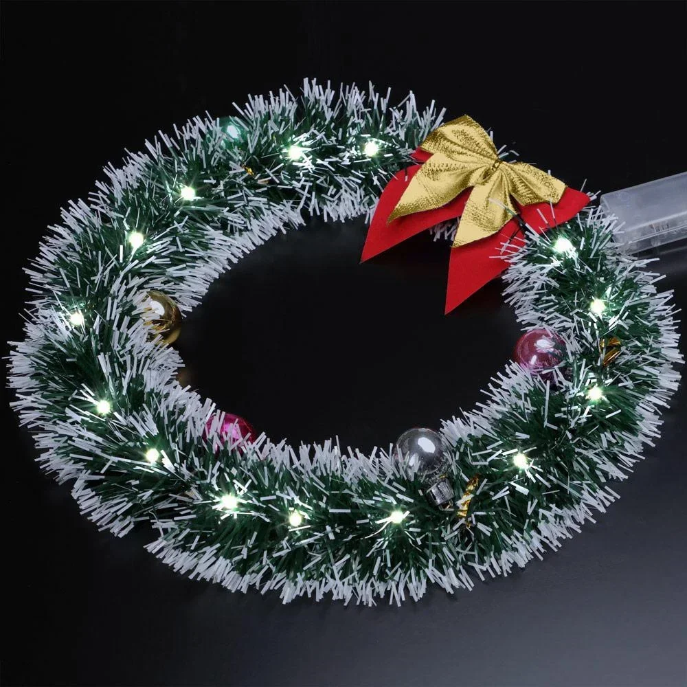 Weihnachtskranz - LED - Gold Ø32cm