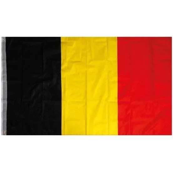 Belgien Flagge / Belgische Flagge - 90 x 150 cm - Schwarz / Gelb / Rot