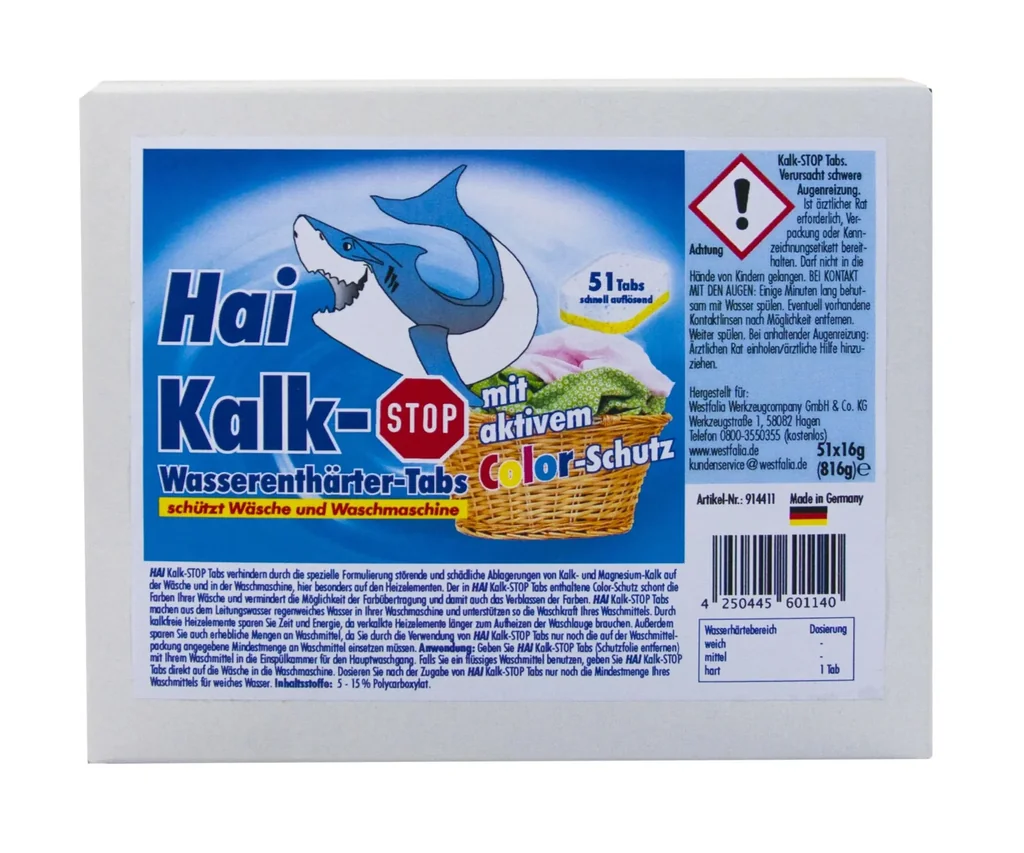 Waschmaschinen-Tabs "Anti-Kalk", 51 Stück