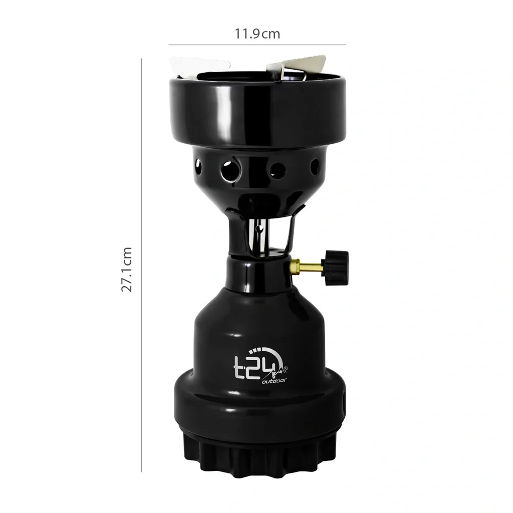 Campingkocher 2 in 1 NO-190 schwarz