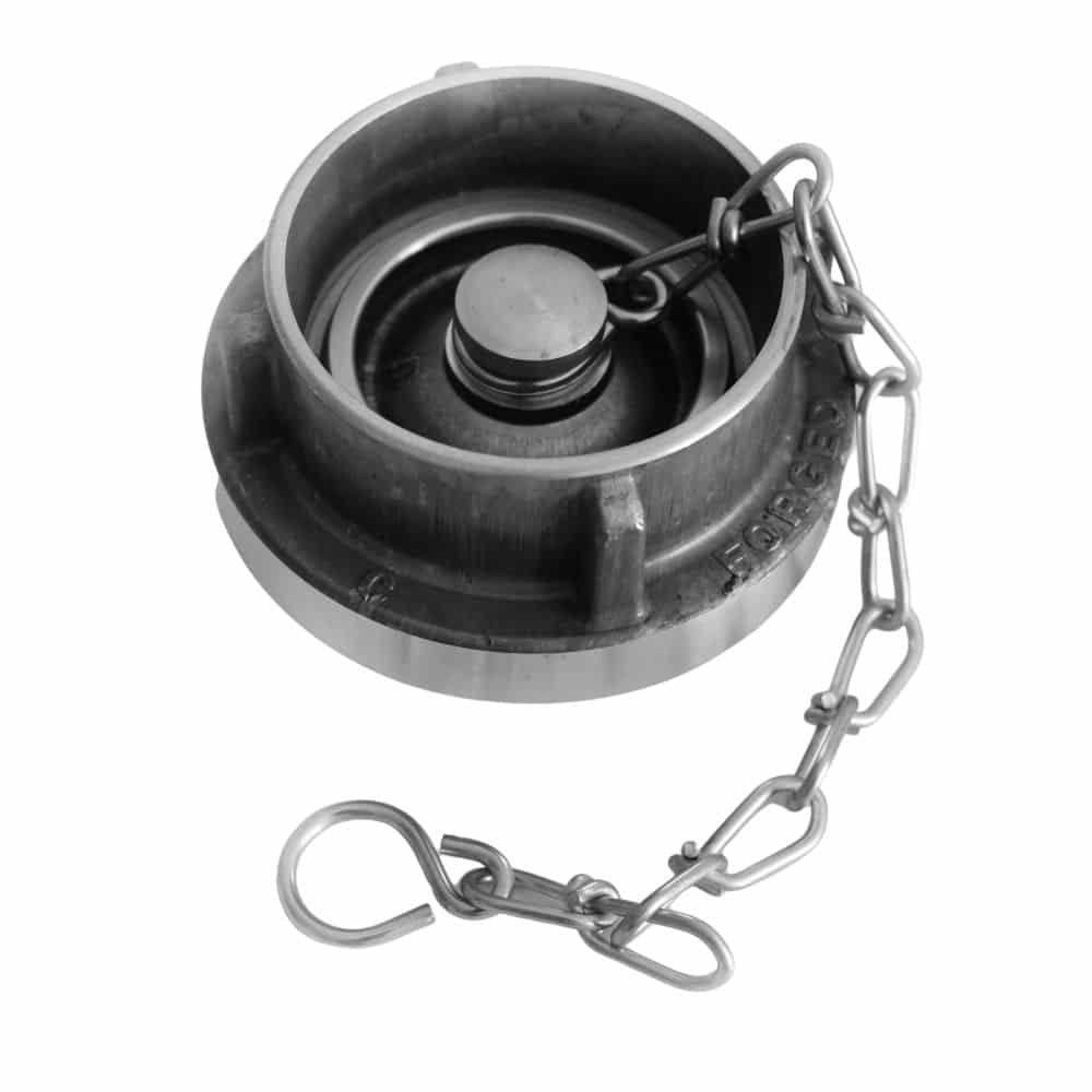 Storz Kupplung, B Blindkupplung mit Kette