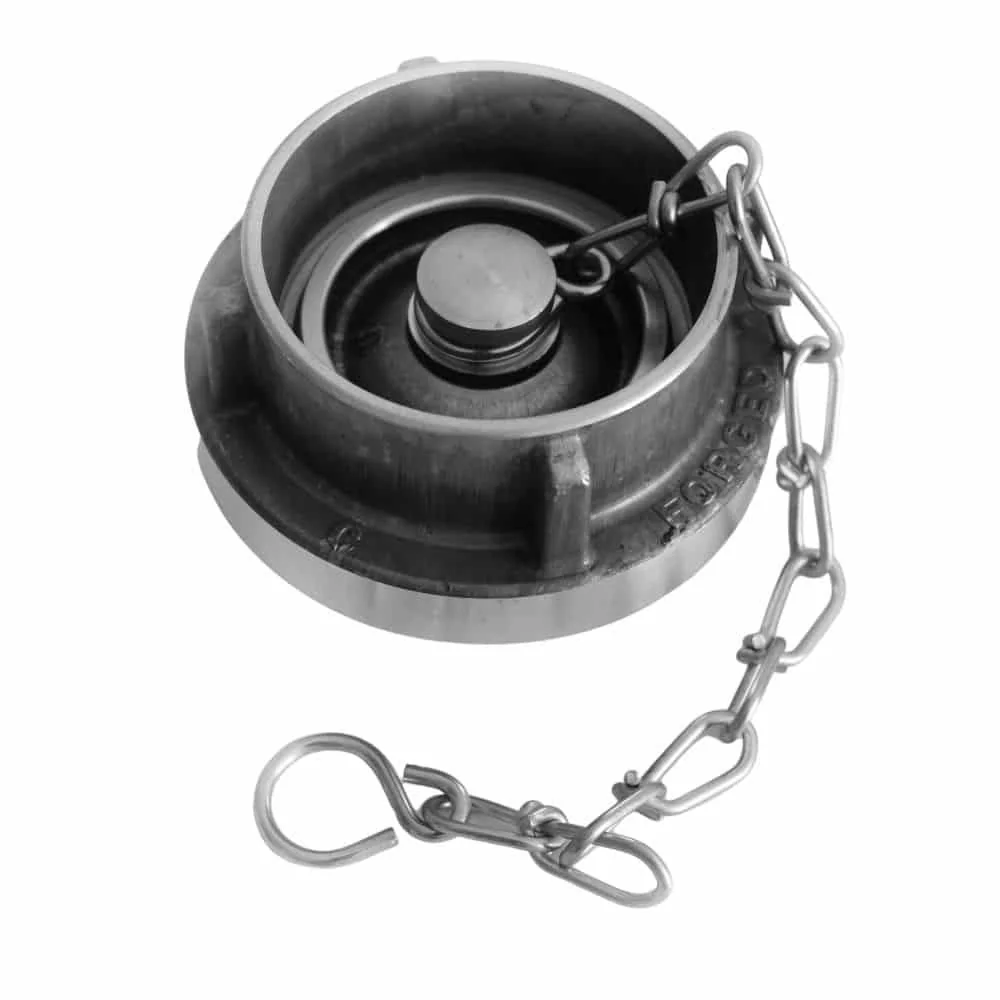 Storz Kupplung, B Blindkupplung mit Kette