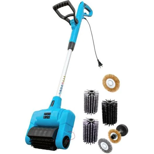 GUB 500 Universal-Fugenbürste mit 4 Bürsten + 1 extra Bürste hart + 1 extra Bürste Metall