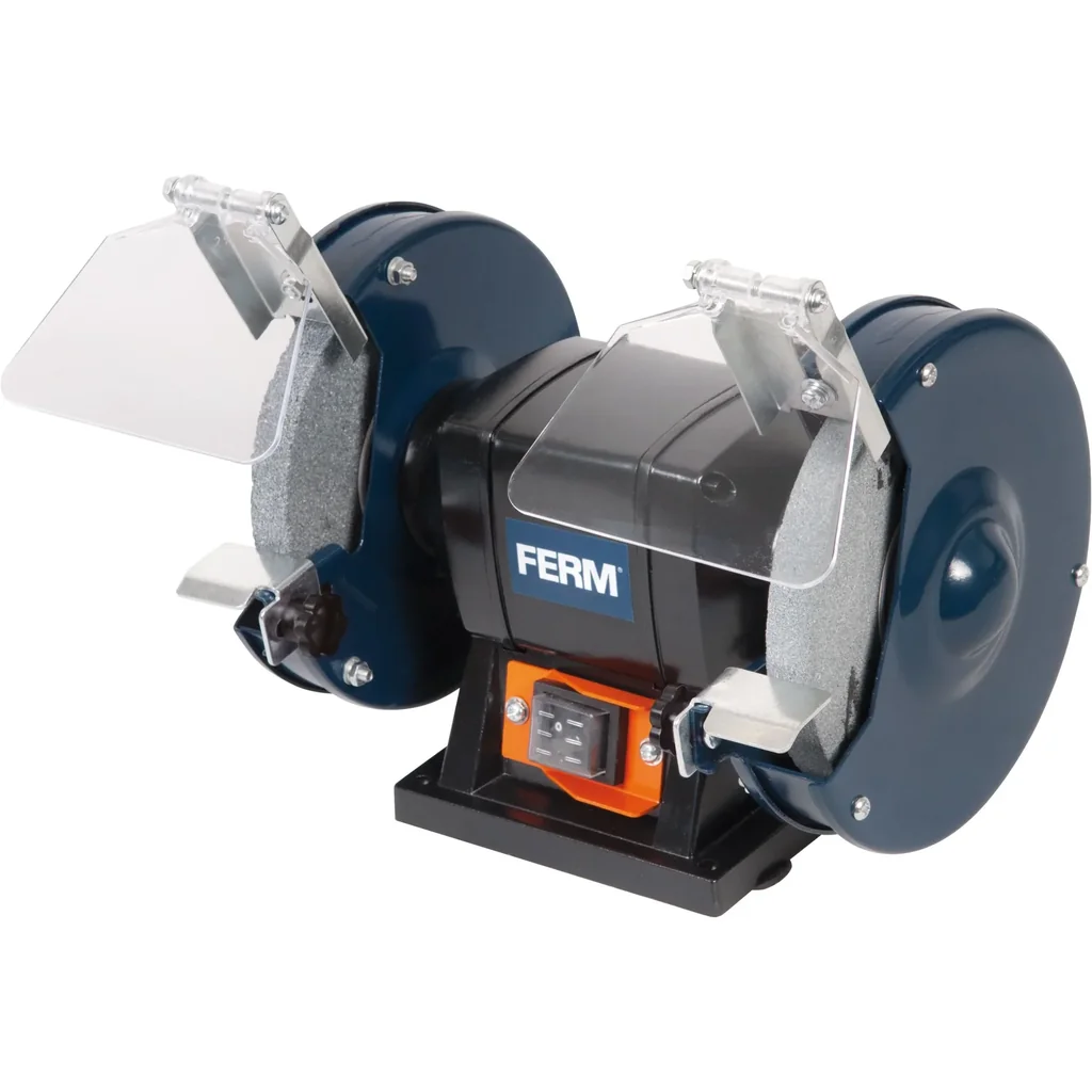 BGM1019 Doppelschleifmaschine 150W - 150mm - Inkl. P36 und P60 Schleifsteinen