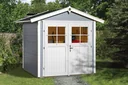 Blockbohlenhaus "Classic Color" (DT), Gr. 1, 21 mm, natur