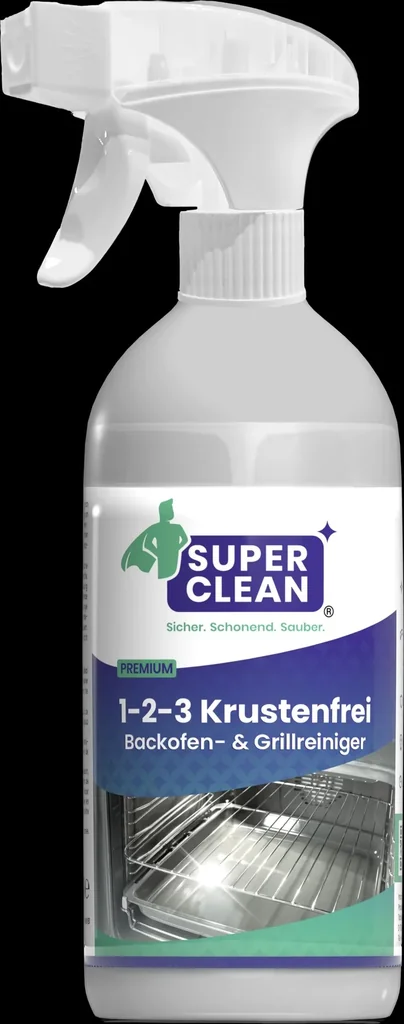 Grill- und Backofenreiniger "1-2-3 KRUSTEN-frei", 0,5 Liter