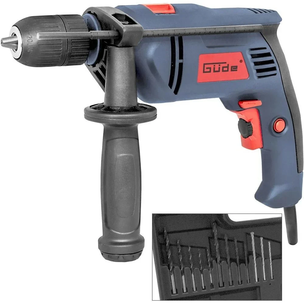 Schlagbohrmaschine SDM710E - 710W - Inkl. Bohrer und Koffer