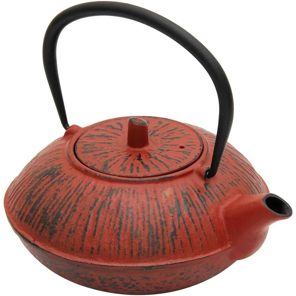 Teekessel Gusseisen - 1100 ml - Rot
