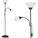 Stehlampe Alissa schwarz 28 x 175cm