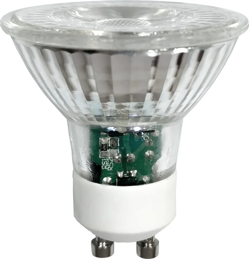 Retro LED-Reflektorbirne, 5 Watt, GU10, 345 Lumen, warmweiß