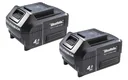 Akku 18 V Li-Ion 4,0 Ah A4AH18, 2 Stück