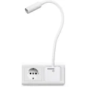 LED-Wandleuchte Svetloba Weiß