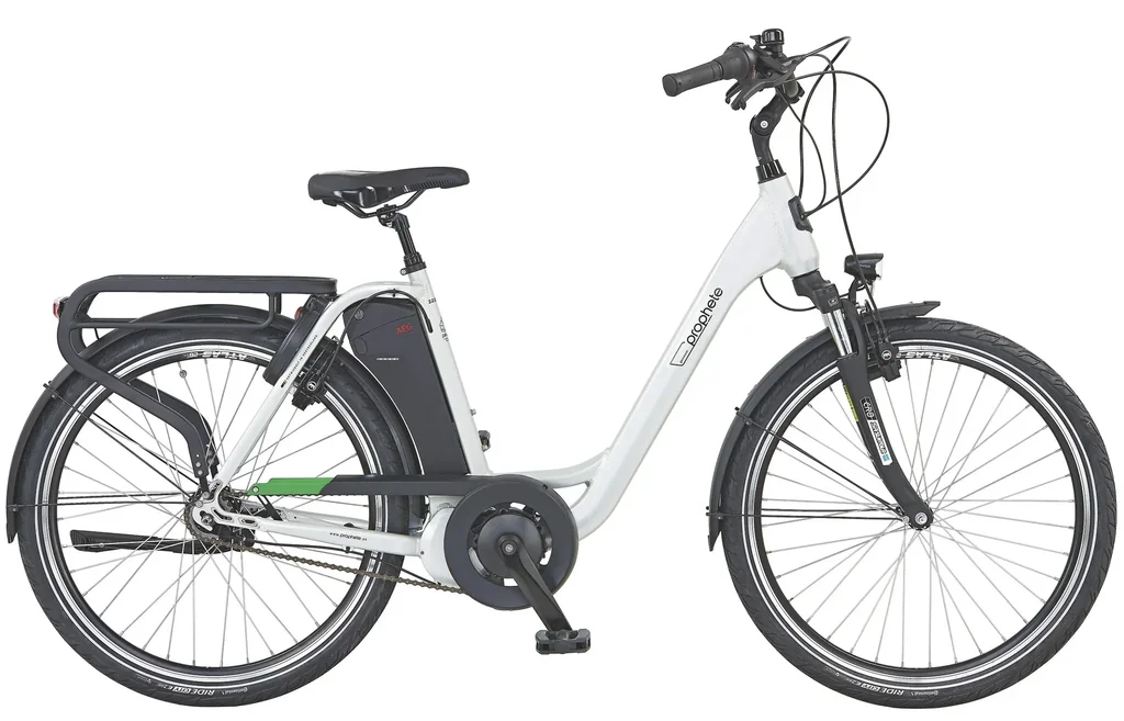 GENIESSER 23.EMC.10 City E-Bike 26"/28" AEG EcoDrive C Damen Wave 26": Rahmengröße 49cm
