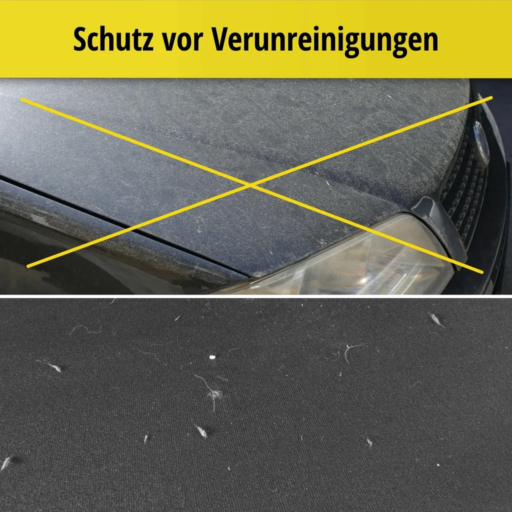 Autoabdeckplane indoor soft - Größe 9 - 471x530x150cm - PES - Elasthan