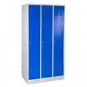 Umkleideschrank Spind RAL 7035 / 5012, 1775 x 890 x 500 mm