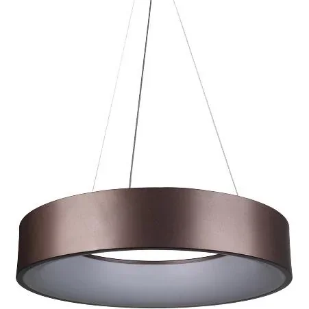 VT-25-1D Dimmbare Design-Hängeleuchte mit integrierter LED - 20W - 3000K - 1500Lm - Dimmbar - Braun / Kaffee